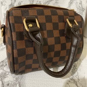 Nano Speedy Type bag (Damier Ebene - Missy Empire)